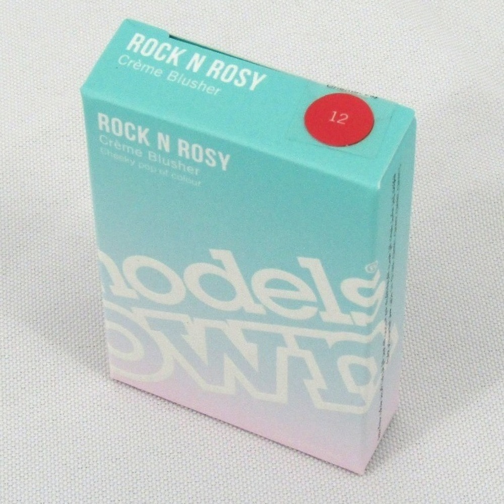Models Own Rock N Rosy Creme Blusher Womens OS Pink Peach Cream Blush